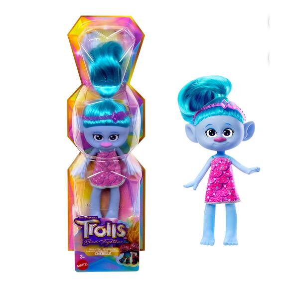 Trolls Band‎ Together Trendsettin’ Fashion Dolls with Vibrant Hair New - Picture 2 of 6